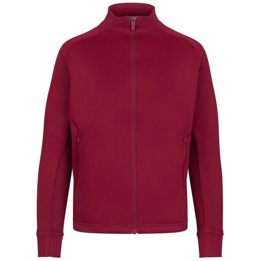Finden & Hales Childrens/Kids Knitted Track Top / Burgundy